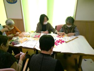 ケアホーム加美　ポスター作成